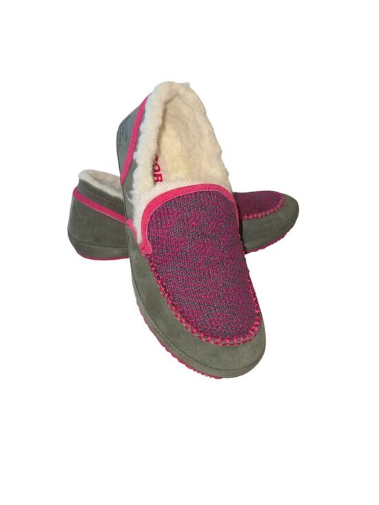 Shoes - Sorel Tremblant II Slippers Women’s Stone Green & Cactus Pink Sizes 7 & 8